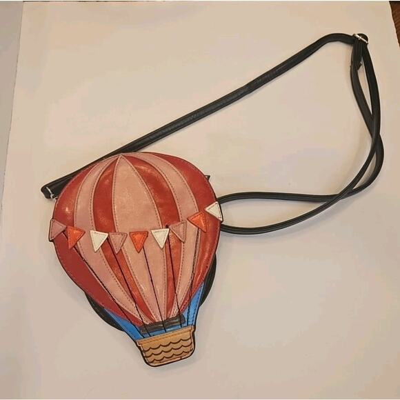 Sleepyville Critters SC Hot Air Balloon Crossbody Bag Adjustable Strap - Picture 1 of 9